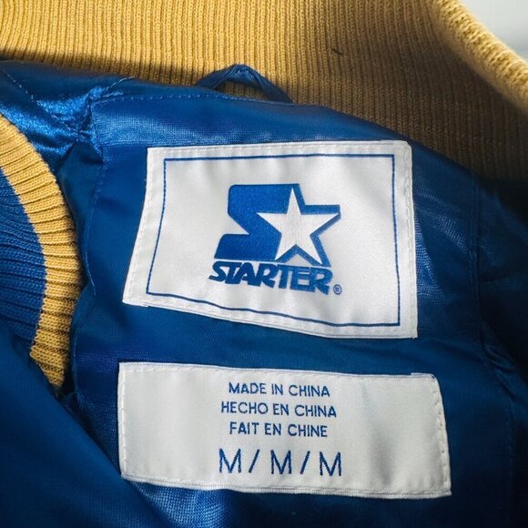 Men's Starter Winnipeg Blue Bomber Jacket, Size M/L/XL - Picture 5 of 6